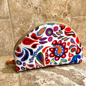 Consuela Large Cosmetic Dome White/Multi Color